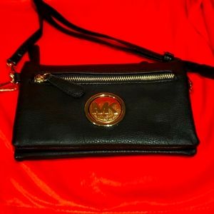Black Micheal Kors crossbody bag